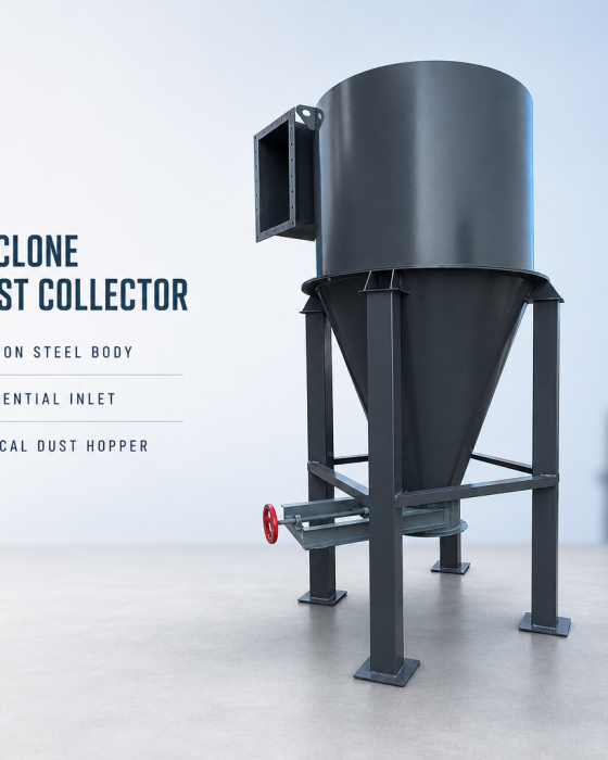 Carbon Steel Cyclone Dust Collector for Industrial Use